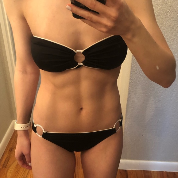 black bikini too